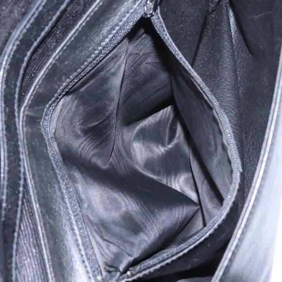 CELINE Shoulder Bag Leather Black Gold - Picture 13 of 13